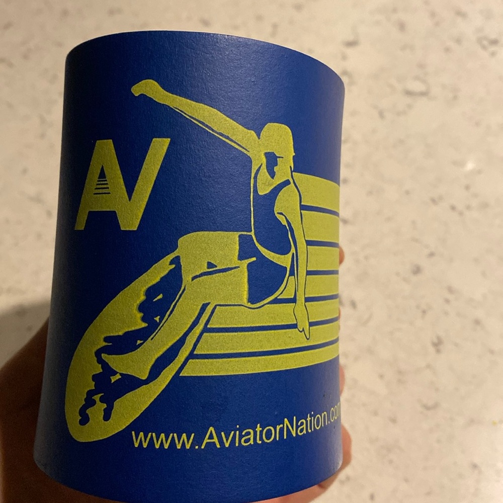 Aviator Nation drink cozy!! Keep your drink cold while looking cool😎  BRAND NEW